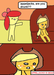 Size: 557x766 | Tagged: safe, apple bloom, g4, apple bloom's adventures, comic, death, ms paint