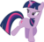 Size: 10702x10253 | Tagged: safe, artist:quanno3, twilight sparkle, pony, unicorn, g4, absurd resolution, bedroom eyes, female, lidded eyes, simple background, solo, transparent background, unicorn twilight, vector