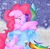 Size: 917x900 | Tagged: safe, artist:h00fbump, pinkie pie, rainbow dash, g4, eyes closed, female, hug, lesbian, ship:pinkiedash, shipping, smiling, snow, snowfall