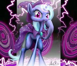 Size: 3500x3000 | Tagged: safe, artist:sukebei, trixie, pony, unicorn, g4, female, looking at you, magic, mare, solo