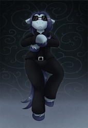 Size: 661x968 | Tagged: safe, artist:r perils, oc, oc only, oc:ipsywitch, semi-anthro, ask ipsywitch, dancing, gangnam style, solo
