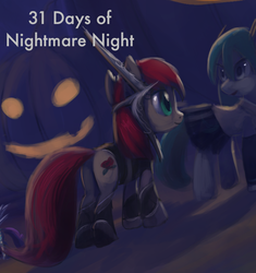 Size: 716x762 | Tagged: safe, artist:grissaecrim, oc, oc only, 31 days of nightmare night, costume, halloween, holiday, jack-o-lantern, nightmare night, pumpkin