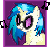 Size: 90x86 | Tagged: safe, artist:missytheunicorn, dj pon-3, vinyl scratch, pony, g4, bust, female, gif, non-animated gif, pixel art, portrait, solo