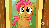Size: 1000x563 | Tagged: safe, screencap, babs seed, earth pony, pony, g4, one bad apple, animated, covering, cute, female, hub logo, male, tail covering