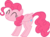 Size: 13601x9999 | Tagged: safe, artist:brandon91995, artist:lauren faust, pinkie pie, pegasus, pony, g4, absurd resolution, female, mare, pegasus pinkie pie, race swap, simple background, solo, transparent background, vector