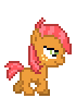Size: 70x90 | Tagged: artist needed, source needed, safe, babs seed, g4, animated, desktop ponies, fail, female, pixel art, simple background, solo, transparent background