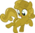 Size: 1800x1705 | Tagged: safe, artist:cwossie, sweetie belle, pony, unicorn, g4, my little pony: friendship is magic, one bad apple, butt, female, filly, plot, simple background, sweetie gold, transparent background, vector