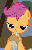 Size: 308x480 | Tagged: safe, screencap, apple bloom, scootaloo, earth pony, pegasus, pony, g4, one bad apple, animated, blinking, cute, cutealoo, cutie mark crusaders, drinking, eating, female, filly, foal, food, ice cream soda, milkshake, straw, straw in mouth