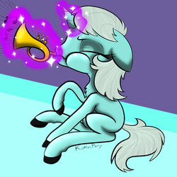 Size: 1280x1280 | Tagged: safe, artist:rainbowdrool, 30 minute art challenge, musical instrument