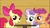 Size: 1920x1080 | Tagged: safe, edited screencap, screencap, apple bloom, scootaloo, sweetie belle, g4, one bad apple, caption, youtube caption