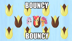 Size: 933x525 | Tagged: safe, apple bloom, scootaloo, sweetie belle, g4, one bad apple, mondegreen