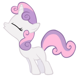 Size: 2000x2000 | Tagged: dead source, safe, artist:cottonbby, sweetie belle, pony, unicorn, g4, female, simple background, solo, transparent background, vector