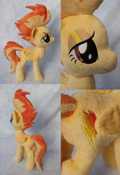 Size: 2000x2907 | Tagged: safe, artist:adamlhumphreys, spitfire, pony, g4, irl, photo, plushie, solo