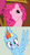 Size: 424x792 | Tagged: safe, edit, edited screencap, screencap, pinkie pie, rainbow dash, earth pony, pegasus, pony, g3, g4, too many pinkie pies, clone, cropped, evil, female, g4 to g3, generation leap, gritted teeth, mare, meta, pinkie clone, pinkie's silly face, scared