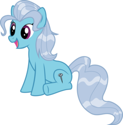 Size: 5437x5540 | Tagged: safe, artist:jaybugjimmies, screw loose, earth pony, pony, g4, absurd resolution, female, mare, open mouth, open smile, sane, simple background, sitting, smiling, solo, transparent background, vector