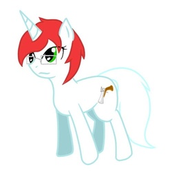 Size: 500x500 | Tagged: safe, oc, oc only, pony, unicorn, glasses, gun, ivy gunslinger