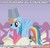 Size: 600x574 | Tagged: safe, screencap, rainbow dash, pony, g4, my little pony: friendship is magic, suited for success, bucket, bucketdash, cute, female, headbucket, image macro, smiling, solo, spread wings