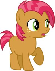 Size: 4470x5770 | Tagged: safe, artist:90sigma, babs seed, earth pony, pony, g4, one bad apple, absurd resolution, female, filly, foal, simple background, solo, transparent background, vector