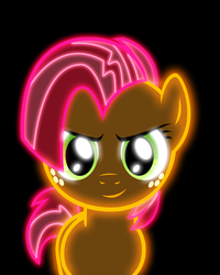 Size: 1600x2000 | Tagged: safe, artist:zantyarz, babs seed, g4, filly, neon