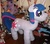 Size: 837x744 | Tagged: safe, artist:lunapetal, twilight sparkle, pony, unicorn, g4, giant pony, irl, photo, plushie, toy