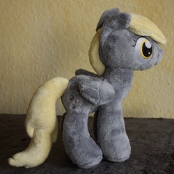 Size: 1405x1405 | Tagged: safe, artist:siora86, derpy hooves, pony, g4, irl, photo, plushie, solo