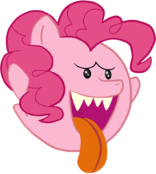 Size: 635x705 | Tagged: safe, pinkie pie, ghost, pony, g4, boo (super mario), booified, female, nintendo, simple background, solo, species swap, super mario bros., tongue out, transparent background