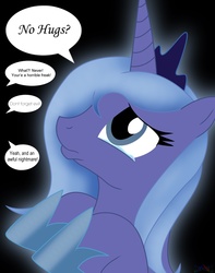 Size: 1808x2290 | Tagged: safe, artist:iflysna94, princess luna, pony, g4, crying, female, sad, solo