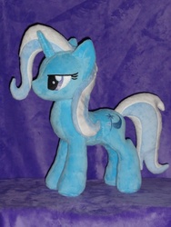 Size: 480x640 | Tagged: safe, artist:whitedove-creations, trixie, pony, g4, irl, photo, plushie, solo