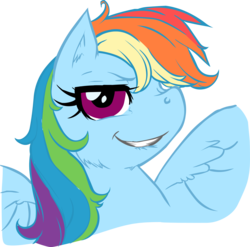 Size: 3040x3000 | Tagged: safe, artist:buttercupsaiyan, rainbow dash, g4, simple background, transparent background