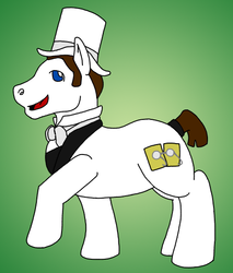 Size: 472x553 | Tagged: safe, artist:thebrigeeda, pony, joseph smith, mormon, mormonism, ponified, religion, solo