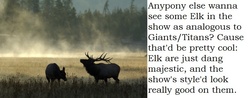 Size: 762x298 | Tagged: safe, deer, elk, doe, irl, meta, photo, stag, text