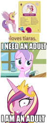 Size: 332x854 | Tagged: safe, diamond tiara, princess cadance, pony, g4, bust, cadance loves tiaras, collector card, comic, decadence, diadance, dragon ball, dragonball z abridged, female, i am an adult, i need an adult, imminent sex, implied foalcon, irl, meme, photo, this will end in tears, toy