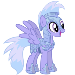 Size: 7000x7000 | Tagged: safe, artist:anxet, cloudchaser, pony, g4, absurd resolution, armor, crystal guard, crystal guard armor, female, guardsmare, mare, royal guard, simple background, solo, transparent background, vector