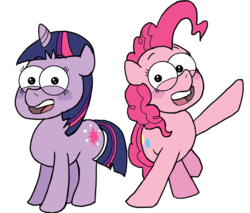 Size: 766x652 | Tagged: safe, artist:thisisbobby, pinkie pie, twilight sparkle, g4, gravity falls, male