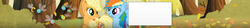 Size: 2560x285 | Tagged: safe, applejack, rainbow dash, g4, banner, fimfiction