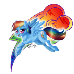 Size: 2449x2449 | Tagged: safe, artist:nemoturunen, rainbow dash, pony, g4, female, simple background, solo, transparent background