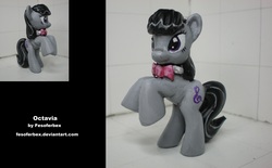 Size: 3796x2352 | Tagged: safe, artist:fesoferbex, octavia melody, earth pony, pony, g4, customized toy, irl, photo, solo, toy