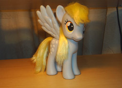 Size: 1600x1159 | Tagged: safe, artist:redl000, derpy hooves, pony, g4, irl, photo, restyled, solo, toy