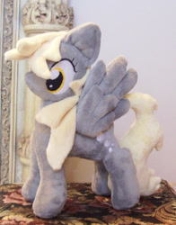 Size: 1360x1739 | Tagged: safe, artist:ponypassions, derpy hooves, pony, g4, irl, photo, plushie, solo