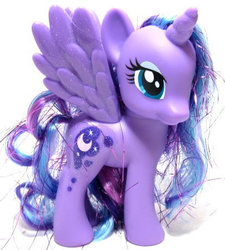 Size: 405x450 | Tagged: safe, princess luna, pony, g4, fashion style, irl, photo, solo, toy