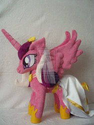 Size: 900x1200 | Tagged: safe, artist:valio99999, princess cadance, pony, g4, clothes, dress, irl, photo, plushie, solo