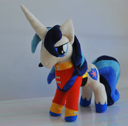 Size: 1600x1566 | Tagged: safe, artist:valio99999, shining armor, pony, g4, irl, photo, plushie, solo