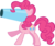 Size: 900x760 | Tagged: dead source, safe, artist:ennervateindustries, pinkie pie, earth pony, pony, g4, female, headcannon, headcanon, literal, object head, pun, simple background, solo, transparent background, visual pun