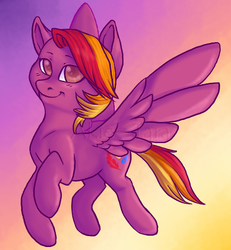 Size: 550x594 | Tagged: dead source, safe, artist:akie-tara, feathermay, pony, g4, solo