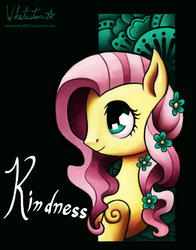 Size: 943x1200 | Tagged: safe, artist:whitestar1802, fluttershy, pony, g4, crystallized, female, solo