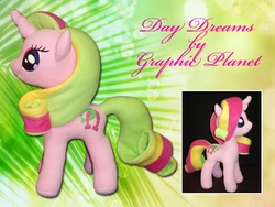 Size: 800x600 | Tagged: safe, artist:nadiagraphicplanet, lulu luck, pony, g4, irl, photo, plushie, solo