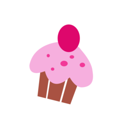 Size: 3360x3360 | Tagged: safe, artist:durpy, cupcake (g4), g4, cutie mark, cutie mark only, no pony, simple background, transparent background, vector