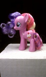 Size: 1952x3264 | Tagged: safe, artist:twilightlover, cupcake (g4), pony, g4, brushable, irl, photo, solo, toy