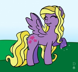 Size: 778x720 | Tagged: safe, artist:deckerspade, lily blossom, pony, g4, solo