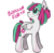 Size: 321x313 | Tagged: safe, artist:ponatiem, blossomforth, pony, g4, female, solo